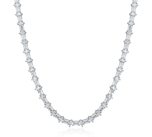 Refined Luster Tennis Chain - 6mm